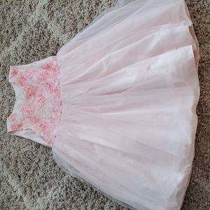 Bonnie jean girls Valentine's day dress pink size 6x